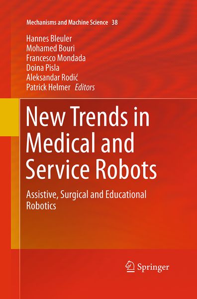 Produktbild: New Trends in Medical and Service Robots