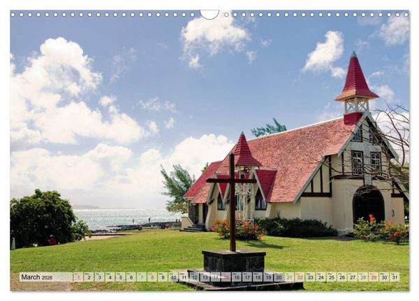 Produktbild: Mauritius - Pearl of the Indian Ocean (Wall Calendar 2026 DIN A3 landscape), CALVENDO 12 Month Wall Calendar