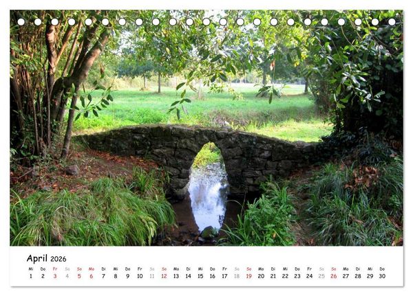 Produktbild: Camino del norte - K&uuml;stenweg (Tischkalender 2026 DIN A5 quer), CALVENDO Monatskalender