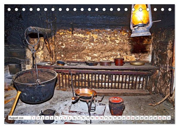 Produktbild: Tiroler Bauernh&ouml;fe Mal urig, mal feudal (Tischkalender 2026 DIN A5 quer), CALVENDO Monatskalender