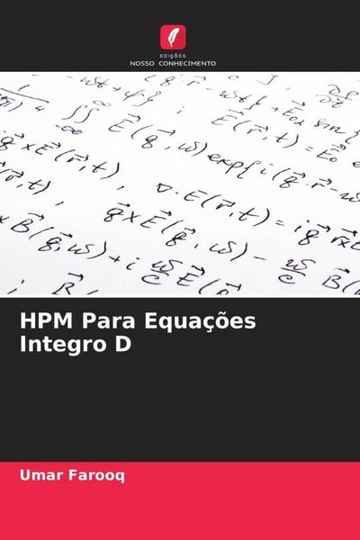 Produktbild: HPM Para Equa&ccedil;&otilde;es Integro D