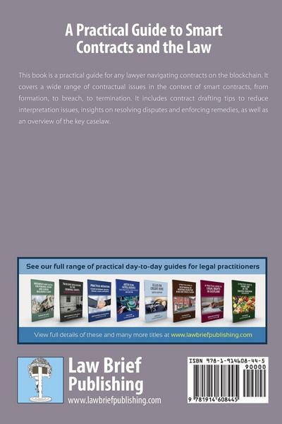 Produktbild: A Practical Guide to Smart Contracts and the Law