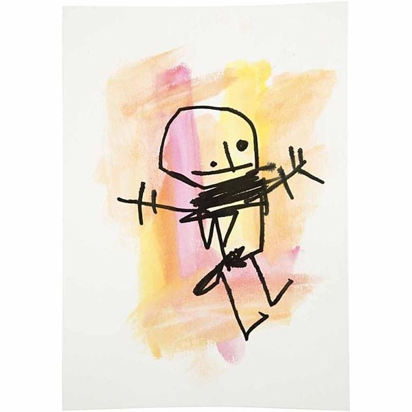 Produktbild: Creativ Company Aquarellpapier, A4, 210x297 mm, 200 g, Wei&szlig;, 100 Blatt