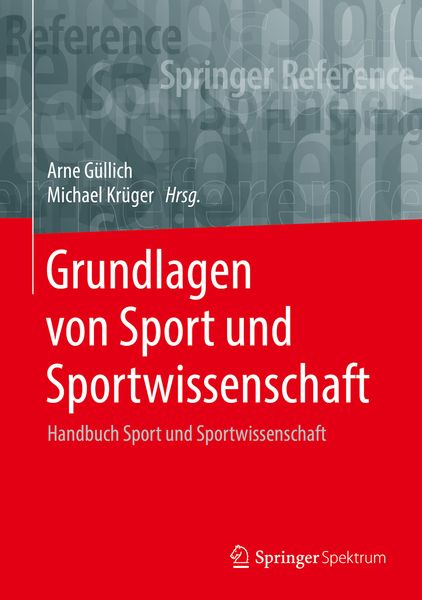 Produktbild: Grundlagen von Sport und Sportwissenschaft