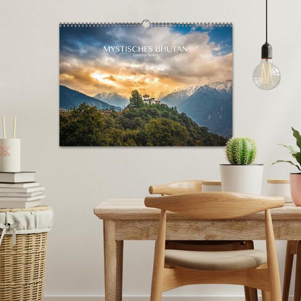 Produktbild: Mystisches Bhutan (Wandkalender 2026 DIN A3 quer), CALVENDO Monatskalender