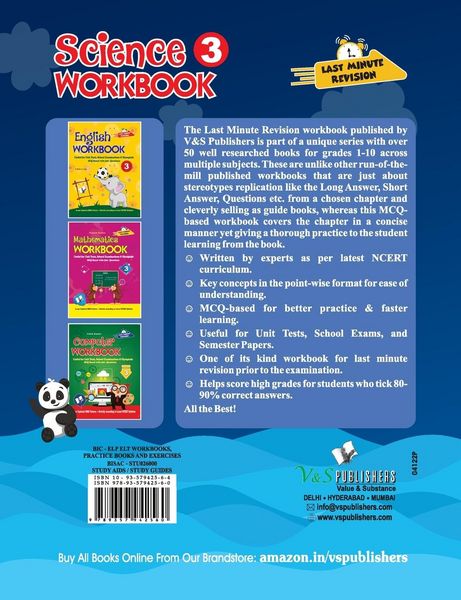 Produktbild: Science Workbook Class 3