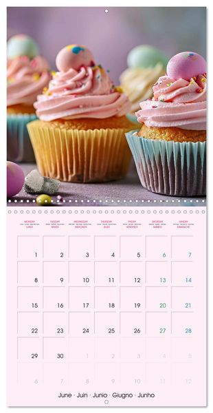 Produktbild: Cupcake Lovers (Wall Calendar 2026 12 &times; 12 Inch) CALVENDO 12 Month Wall Calendar