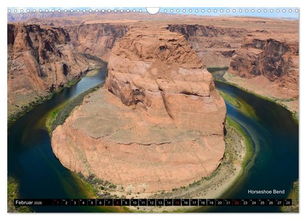 Produktbild: USA - Naturlandschaften des Wilden Westens (Wandkalender 2026 DIN A3 quer), CALVENDO Monatskalender