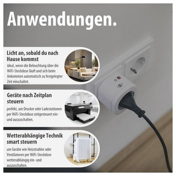Produktbild: Brennenstuhl Connect 1294850100 Steckdose Innenbereich 3860 W (1294850100)