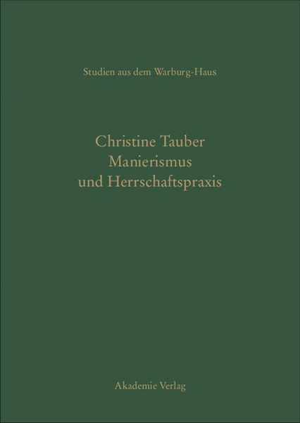 Produktbild: Manierismus und Herrschaftspraxis