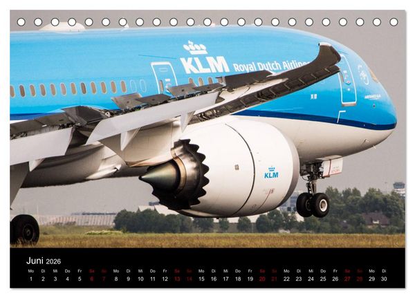 Produktbild: Flieger Tr&auml;ume 2026 (Tischkalender 2026 DIN A5 quer), CALVENDO Monatskalender