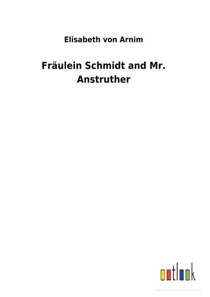 Produktbild: Fr&auml;ulein Schmidt and Mr. Anstruther
