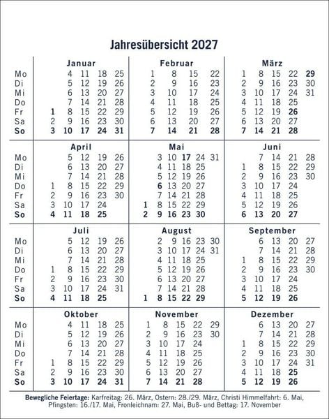 Produktbild: Die besten Spr&uuml;che f&uuml;r lange B&uuml;rotage Tagesabrei&szlig;kalender 2027