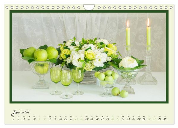 Produktbild: Blumen-Passion (Wandkalender 2026 DIN A4 quer), CALVENDO Monatskalender