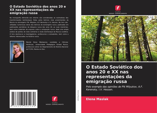 Produktbild: O Estado Sovi&eacute;tico dos anos 20 e XX nas representa&ccedil;&otilde;es da emigra&ccedil;&atilde;o russa