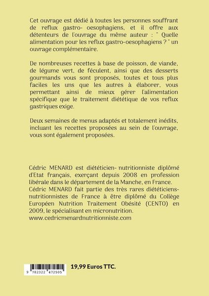 Produktbild: Mes recettes faciles anti-reflux gastrique