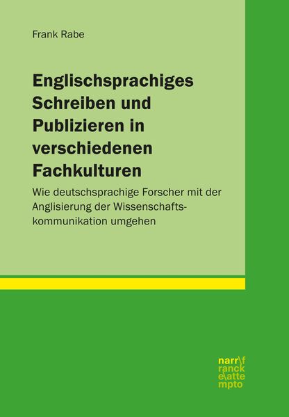 Produktbild: Englischsprachiges Schreiben und Publizieren in verschiedenen Fachkulturen