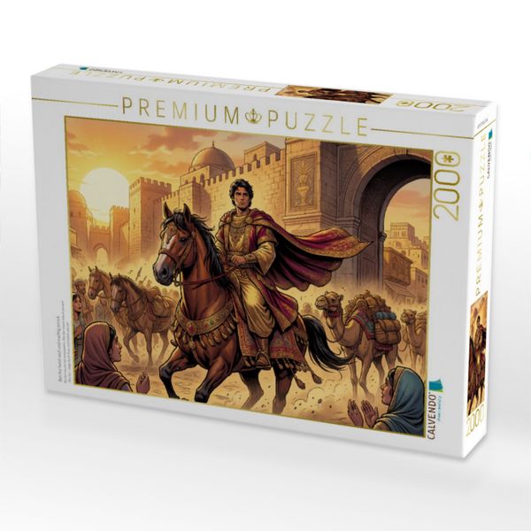 Produktbild: CALVENDO Puzzle Ben Hur kehrt reich und m&auml;chtig zur&uuml;ck | 2000 Teile Lege-Gr&ouml;&szlig;e 90x67cm Foto-Puzzle f&uuml;r gl&uuml;ckliche Stunden