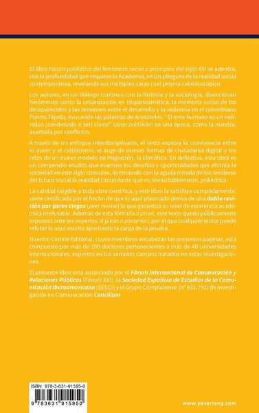 Produktbild: Futuro poli&eacute;drico del fen&oacute;meno social a principios del siglo XXI