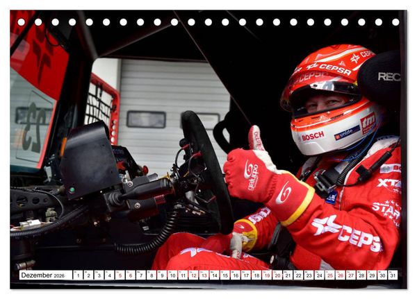 Produktbild: Abenteuer TRUCK RACING (Tischkalender 2026 DIN A5 quer), CALVENDO Monatskalender