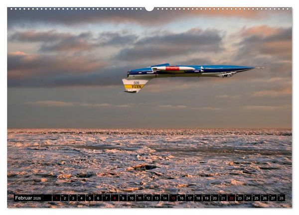 Produktbild: Modellflugzeuge Nr. 1 / 2026 (hochwertiger Premium Wandkalender 2026 DIN A2 quer), Kunstdruck in Hochglanz