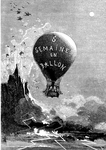 Produktbild: F&uuml;nf Wochen im Ballon