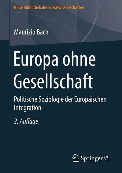 Produktbild: Europa ohne Gesellschaft