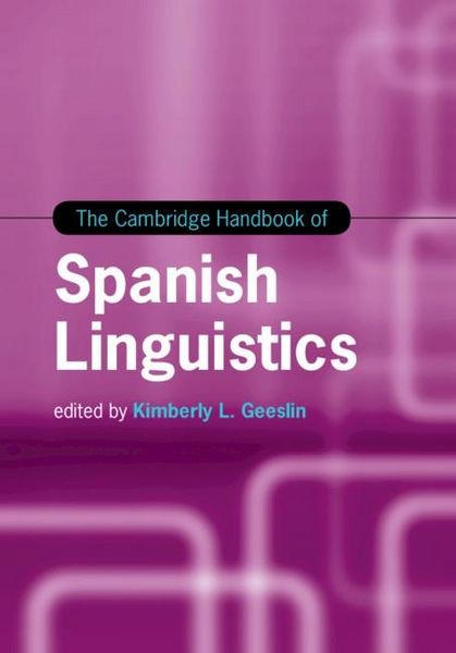 Produktbild: Cambridge Handbook of Spanish Linguistics