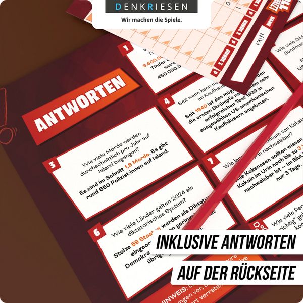 Produktbild: DENKRIESEN - VOLL VERSCH&Auml;TZT! Rotlicht Edition - "Knapp daneben ist auch gewonnen."