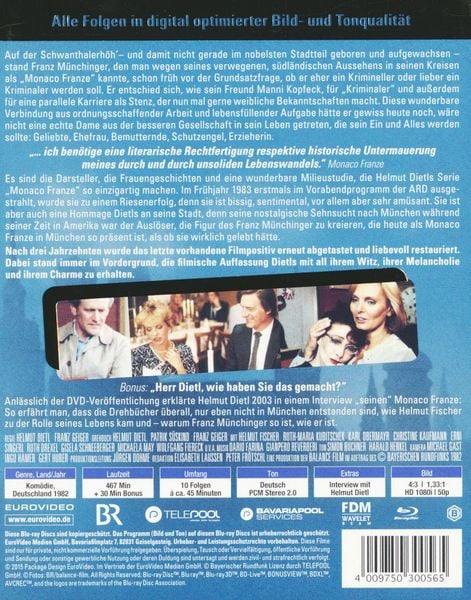 Produktbild: Monaco Franze - Der ewige Stenz - Box - Digital Remastered [2 BRs]