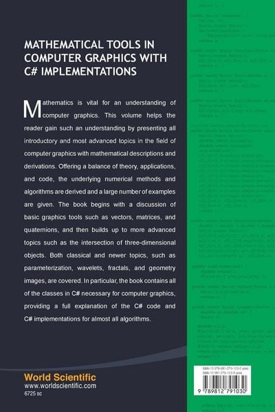 Produktbild: MATHEMATICAL TOOLS IN COMPUTER GRAPHIC..