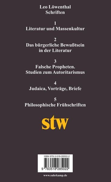 Produktbild: Schriften. 5 B&auml;nde