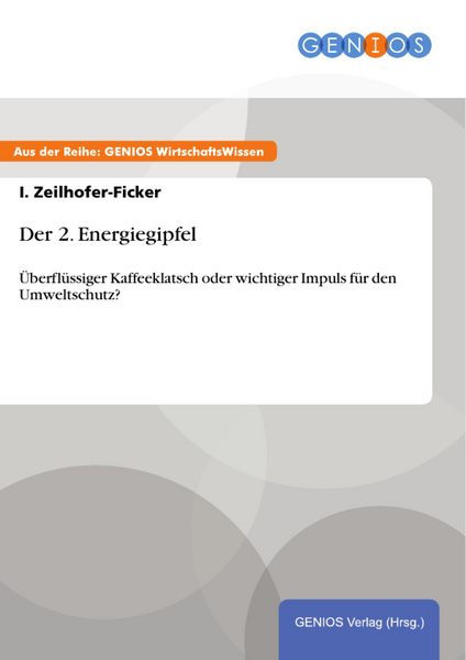 Produktbild: Der 2. Energiegipfel