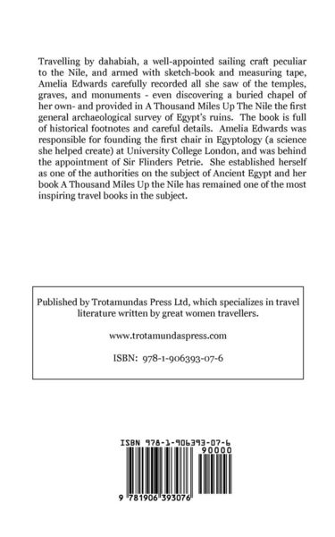 Produktbild: A Thousand Miles up the Nile - A woman's journey among the treasures of Ancient Egypt -Part I-