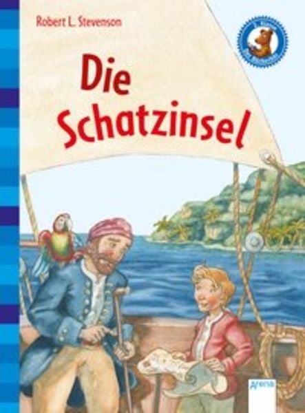 Die Schatzinsel, Gebundene Ausgabe von Robert Louis Stevenson, Arena