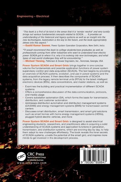 Produktbild: Power System SCADA and Smart Grids