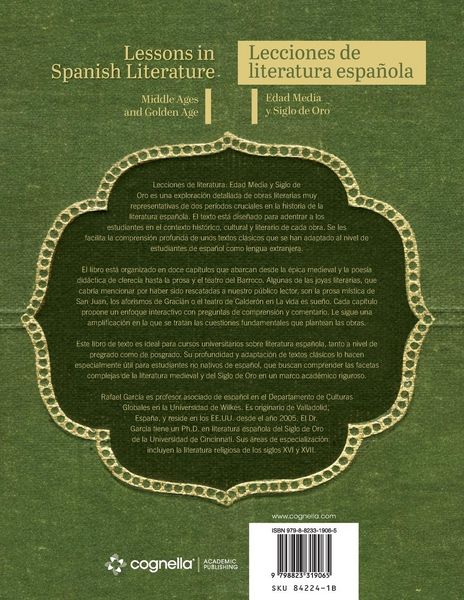 Produktbild: Lessons in Spanish Literature/Lecciones de literatura