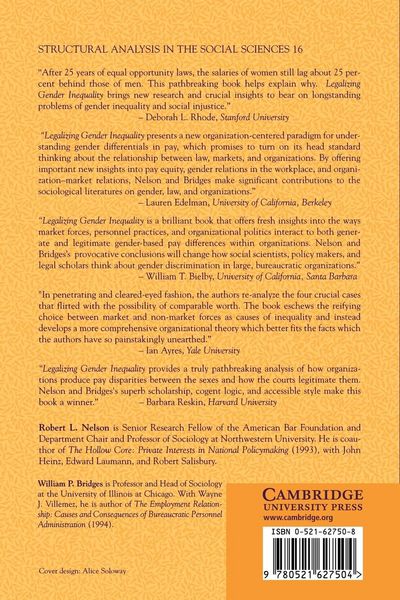 Produktbild: Legalizing Gender Inequality