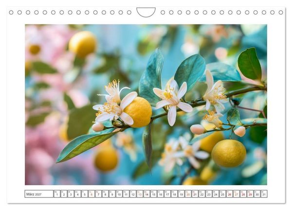 Produktbild: Mediterrane Zitronentr&auml;ume (Wandkalender 2027 DIN A4 quer), CALVENDO Monatskalender