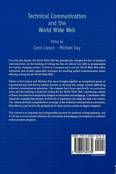 Produktbild: Technical Communication and the World Wide Web