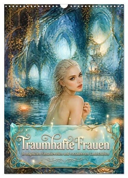 Produktbild: Traumhafte Frauen (Wandkalender 2027 DIN A3 hoch), CALVENDO Monatskalender