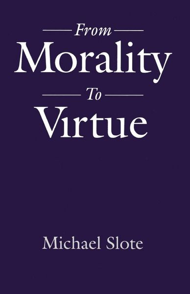 Produktbild: From Morality to Virtue