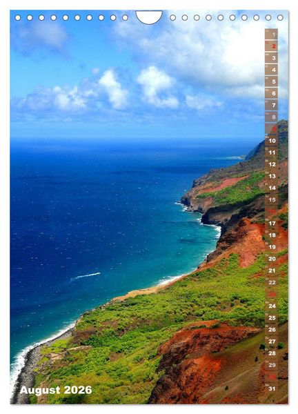 Produktbild: Aloha - Wasser auf Hawaii (Wandkalender 2026 DIN A4 hoch), CALVENDO Monatskalender