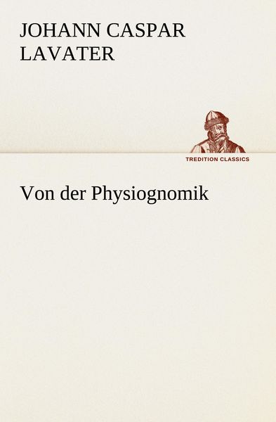 Produktbild: Von der Physiognomik