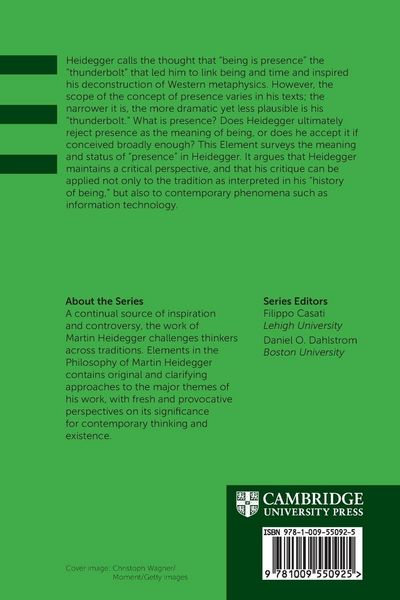 Produktbild: Heidegger On Presence
