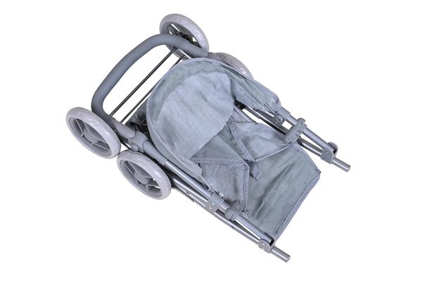 Produktbild: Knorrtoys 16843 - Puppenbuggy Liba Star Blue Pink, klappbar, Schieberh&ouml;he: 33-59cm