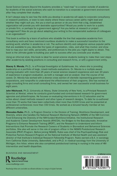 Produktbild: Social Science Careers Beyond the Academy