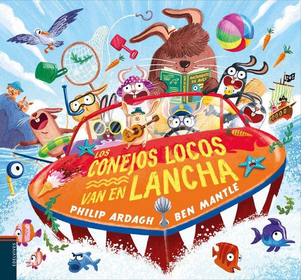 Produktbild: Los conejos locos van en lancha