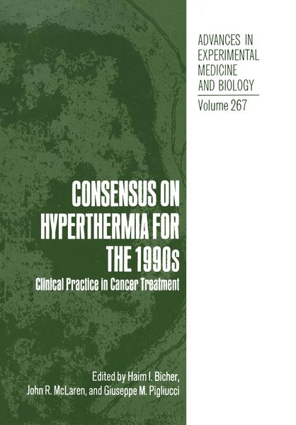 Produktbild: Consensus on Hyperthermia for the 1990s