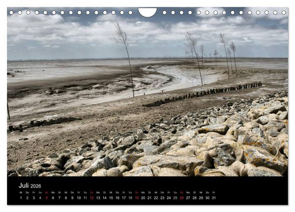 Produktbild: Wunderbare Nordsee (Wandkalender 2026 DIN A4 quer), CALVENDO Monatskalender